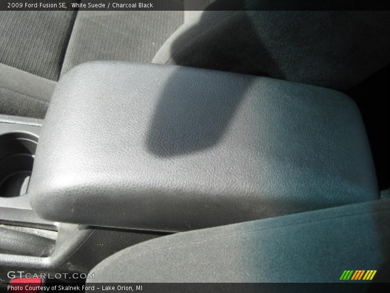 White Suede / Charcoal Black 2009 Ford Fusion SE