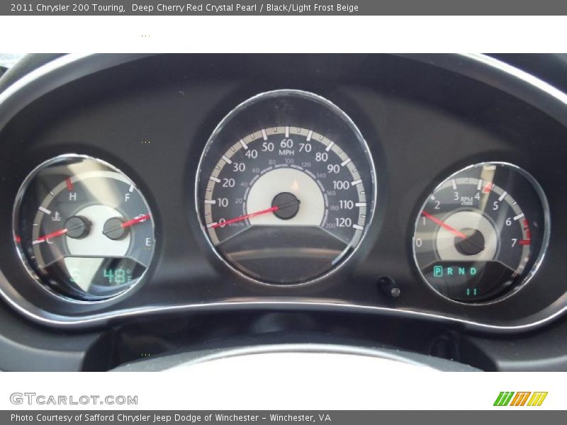  2011 200 Touring Touring Gauges