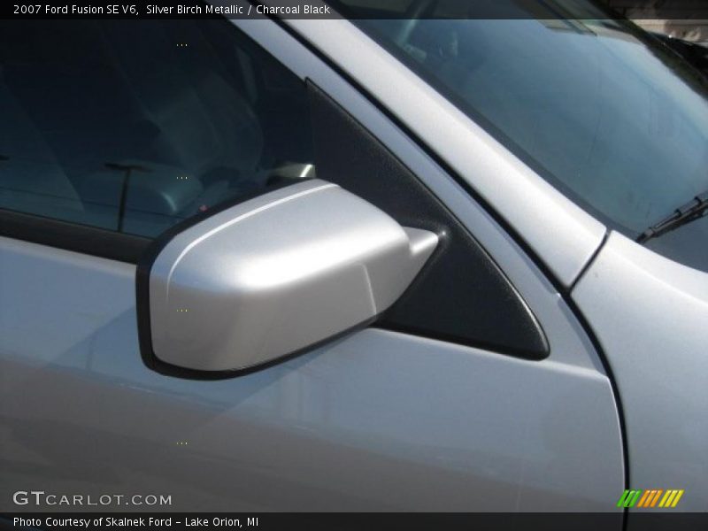 Silver Birch Metallic / Charcoal Black 2007 Ford Fusion SE V6