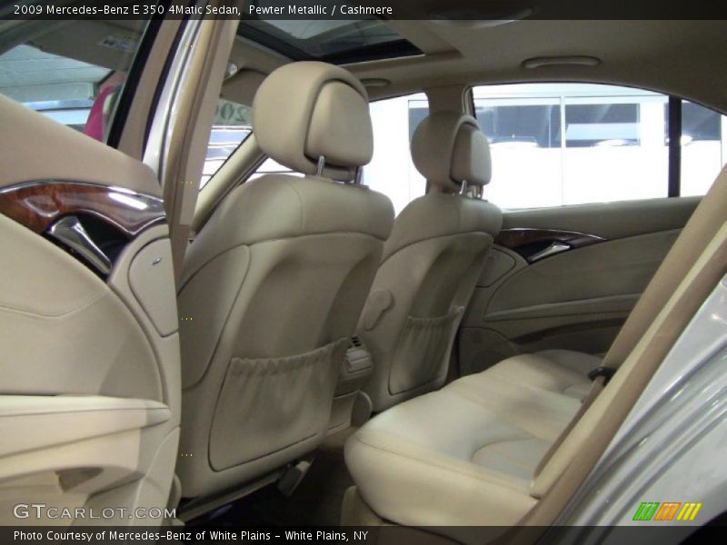 Pewter Metallic / Cashmere 2009 Mercedes-Benz E 350 4Matic Sedan