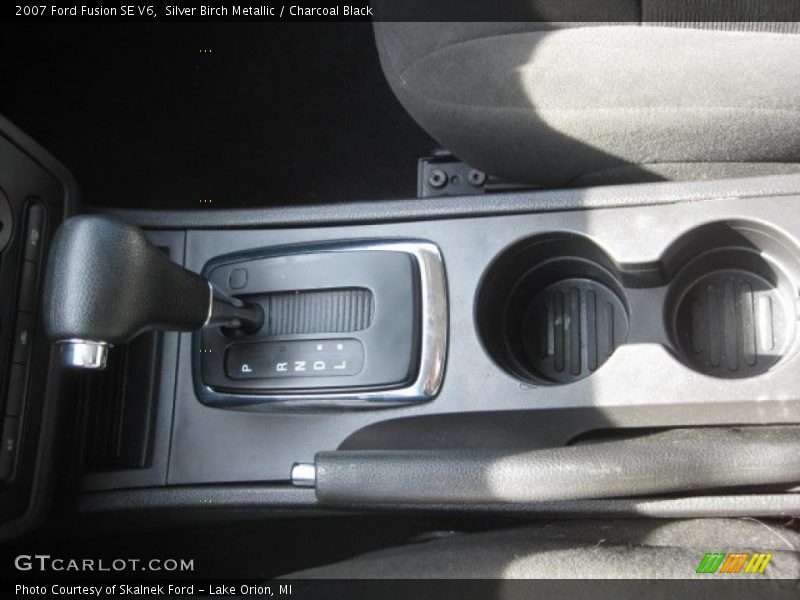 Silver Birch Metallic / Charcoal Black 2007 Ford Fusion SE V6