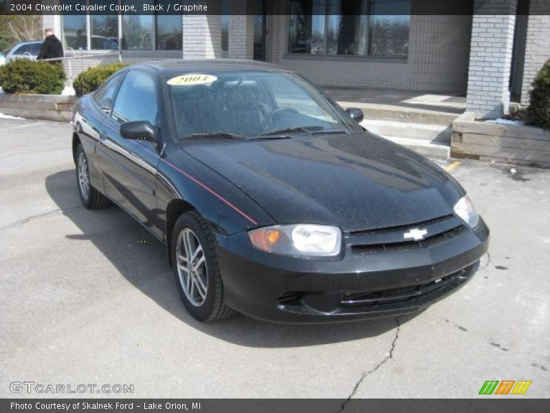 Black / Graphite 2004 Chevrolet Cavalier Coupe