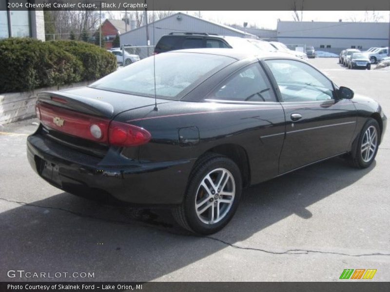 Black / Graphite 2004 Chevrolet Cavalier Coupe