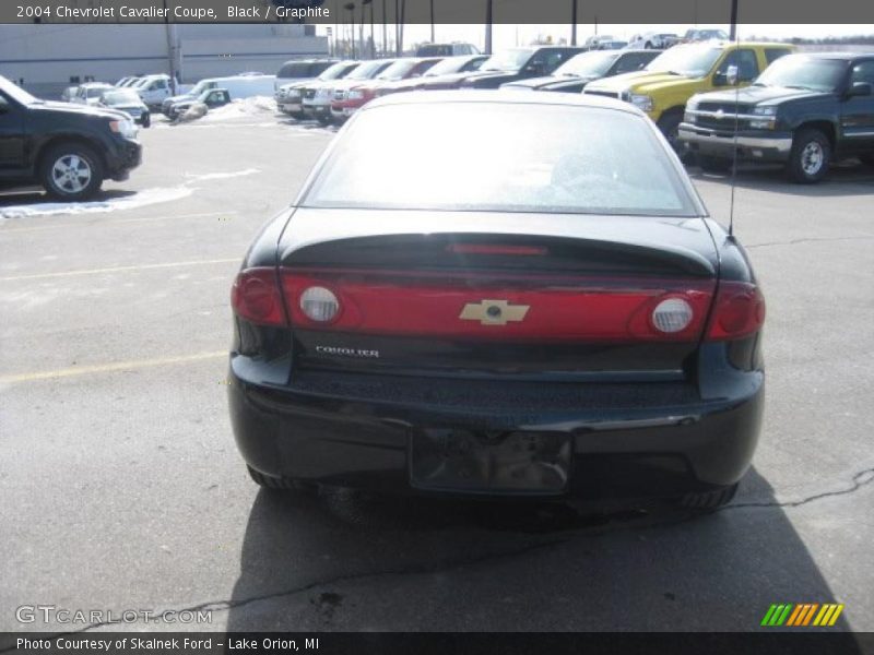 Black / Graphite 2004 Chevrolet Cavalier Coupe