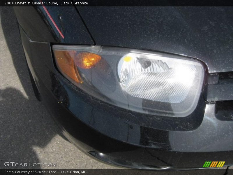 Black / Graphite 2004 Chevrolet Cavalier Coupe