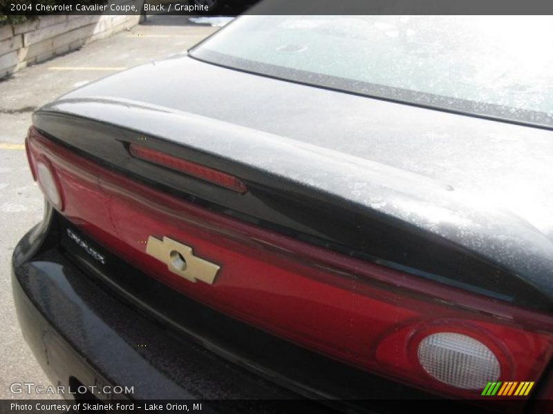Black / Graphite 2004 Chevrolet Cavalier Coupe