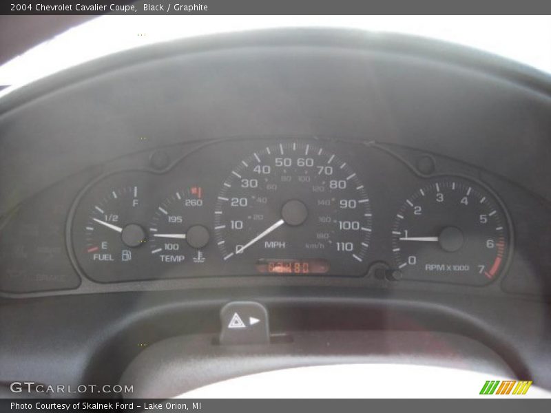 Black / Graphite 2004 Chevrolet Cavalier Coupe