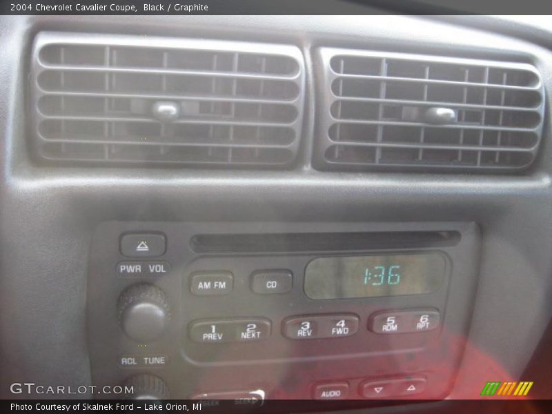 Black / Graphite 2004 Chevrolet Cavalier Coupe