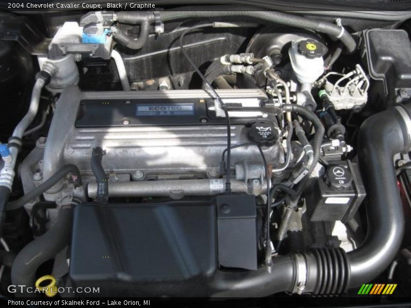 Black / Graphite 2004 Chevrolet Cavalier Coupe