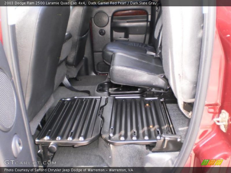 Dark Garnet Red Pearl / Dark Slate Gray 2003 Dodge Ram 2500 Laramie Quad Cab 4x4