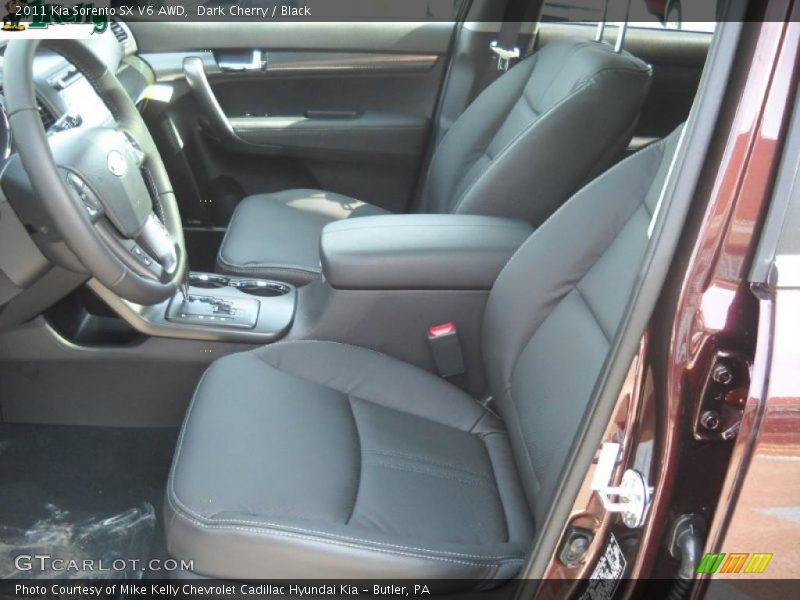  2011 Sorento SX V6 AWD Black Interior