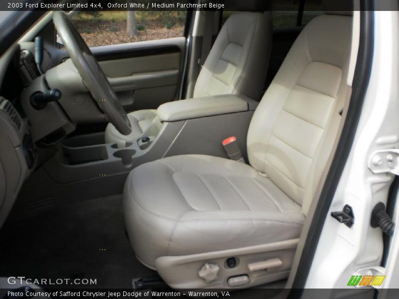  2003 Explorer Limited 4x4 Medium Parchment Beige Interior