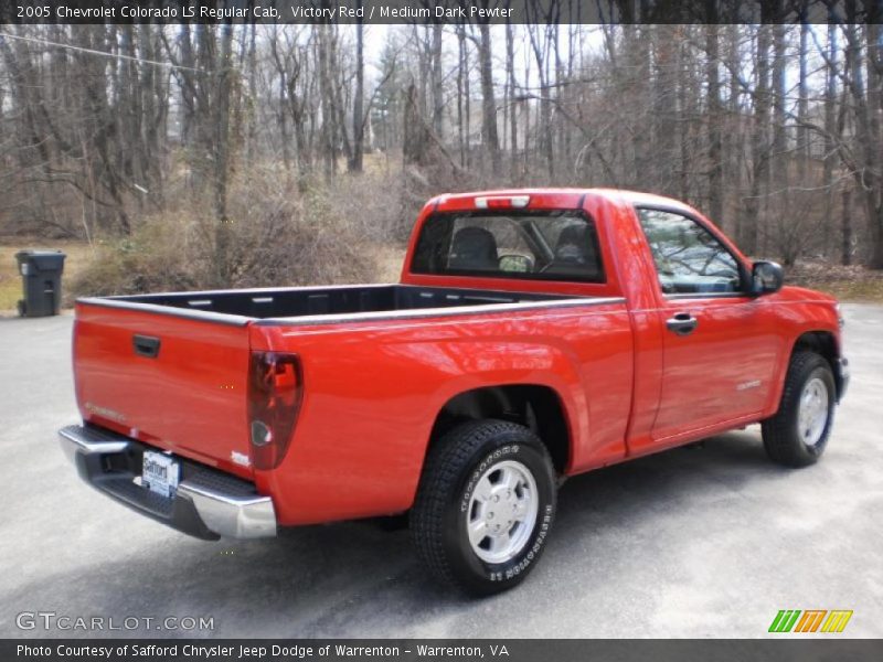 Victory Red / Medium Dark Pewter 2005 Chevrolet Colorado LS Regular Cab