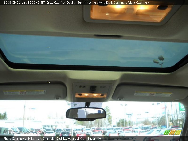 Sunroof of 2008 Sierra 3500HD SLT Crew Cab 4x4 Dually