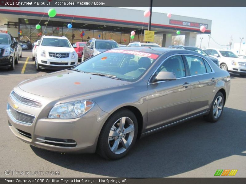 Mocha Steel Metallic / Ebony 2011 Chevrolet Malibu LT