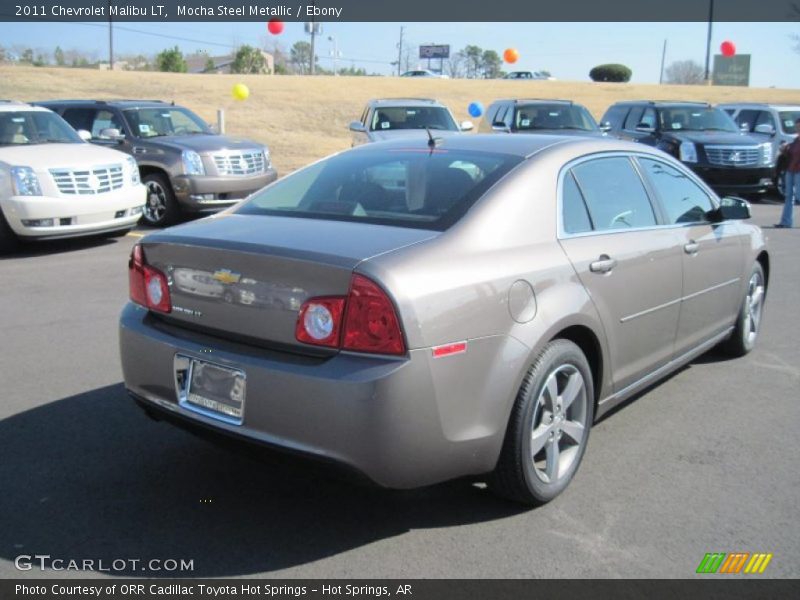 Mocha Steel Metallic / Ebony 2011 Chevrolet Malibu LT