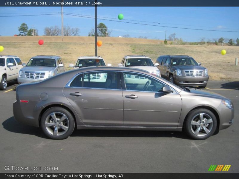 Mocha Steel Metallic / Ebony 2011 Chevrolet Malibu LT