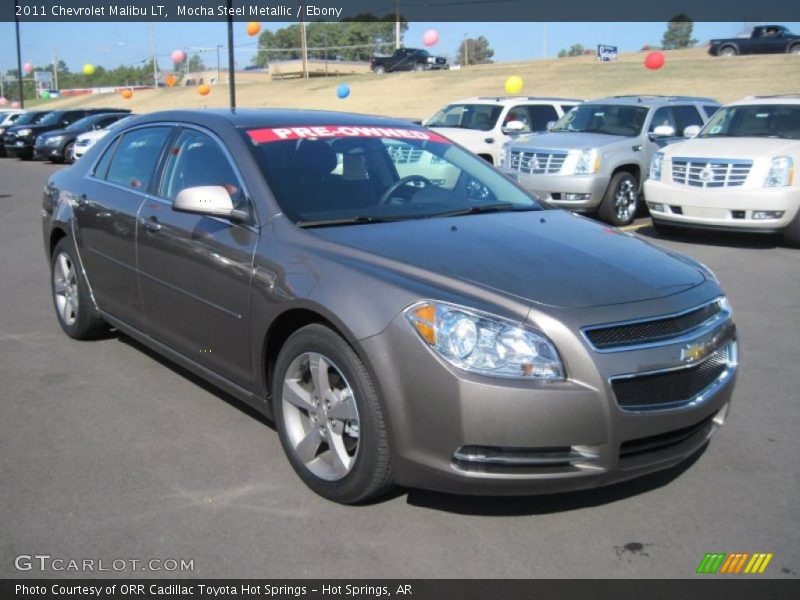 Mocha Steel Metallic / Ebony 2011 Chevrolet Malibu LT