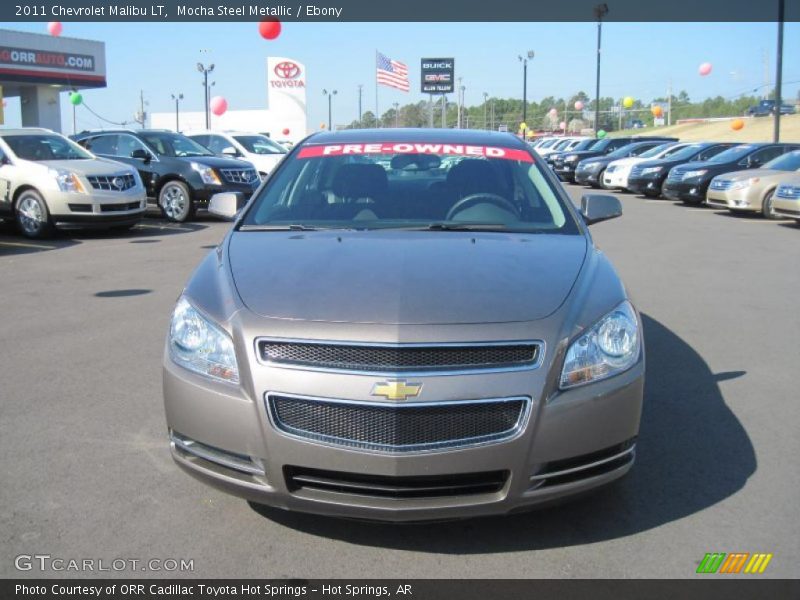 Mocha Steel Metallic / Ebony 2011 Chevrolet Malibu LT