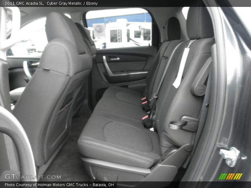 Cyber Gray Metallic / Ebony 2011 GMC Acadia SL