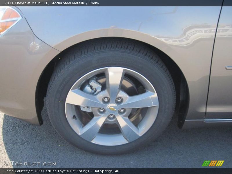 Mocha Steel Metallic / Ebony 2011 Chevrolet Malibu LT