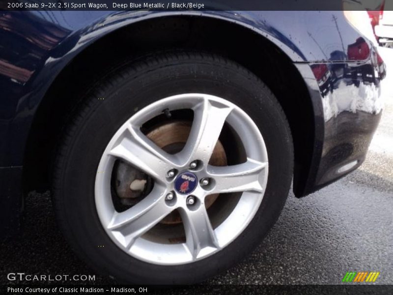 Deep Blue Metallic / Black/Beige 2006 Saab 9-2X 2.5i Sport Wagon