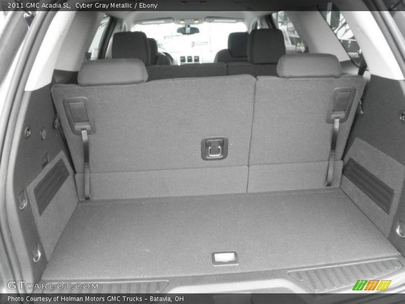 Cyber Gray Metallic / Ebony 2011 GMC Acadia SL