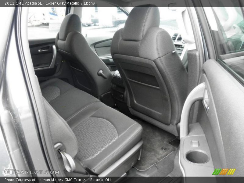 Cyber Gray Metallic / Ebony 2011 GMC Acadia SL