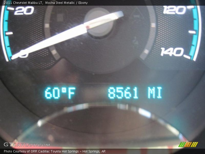 Mocha Steel Metallic / Ebony 2011 Chevrolet Malibu LT