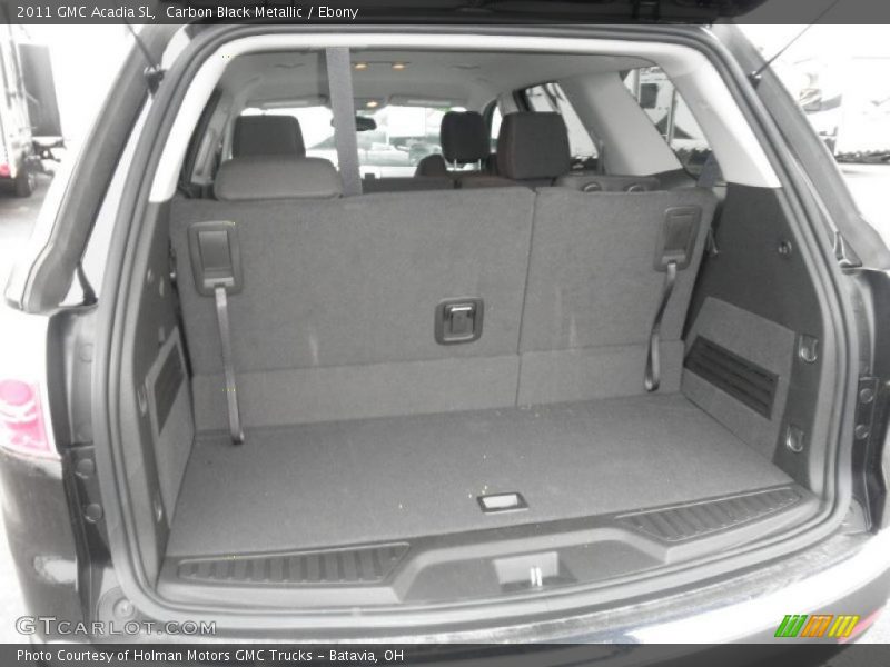 Carbon Black Metallic / Ebony 2011 GMC Acadia SL