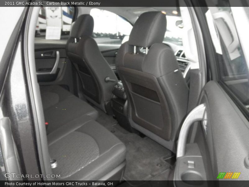 Carbon Black Metallic / Ebony 2011 GMC Acadia SL