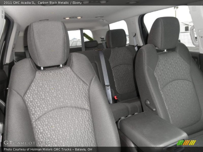 Carbon Black Metallic / Ebony 2011 GMC Acadia SL