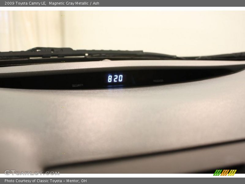 Magnetic Gray Metallic / Ash 2009 Toyota Camry LE