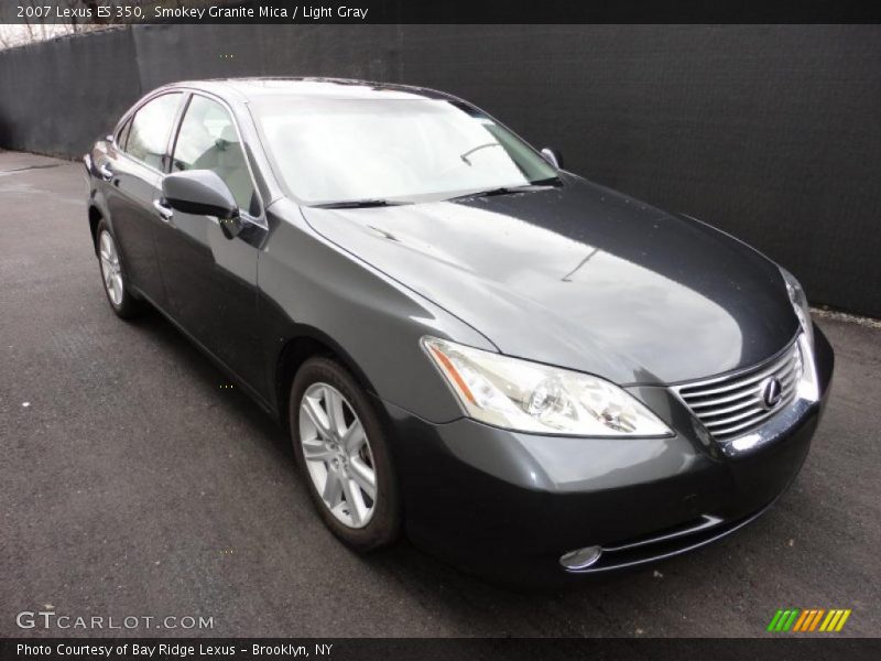 Smokey Granite Mica / Light Gray 2007 Lexus ES 350