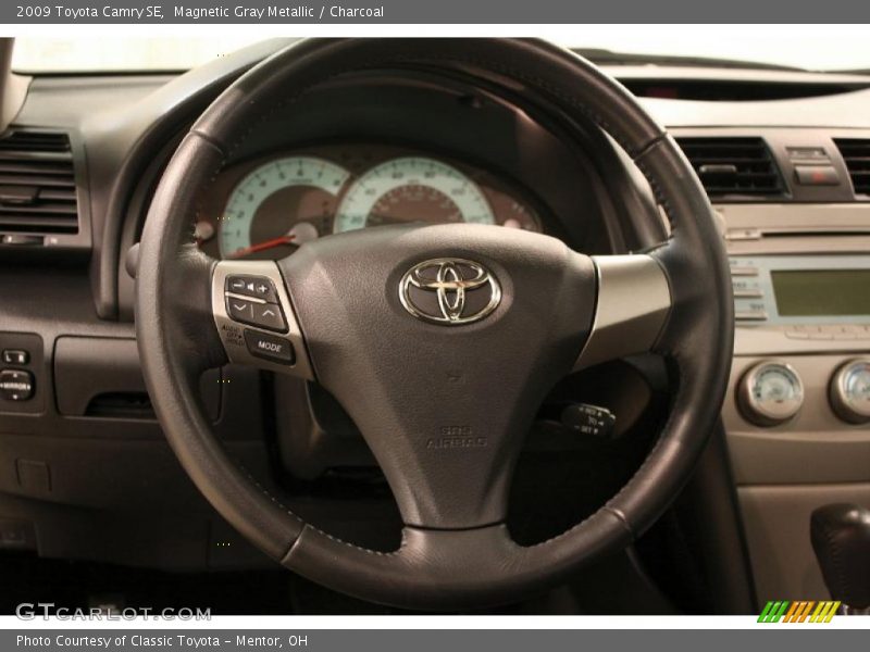 Magnetic Gray Metallic / Charcoal 2009 Toyota Camry SE