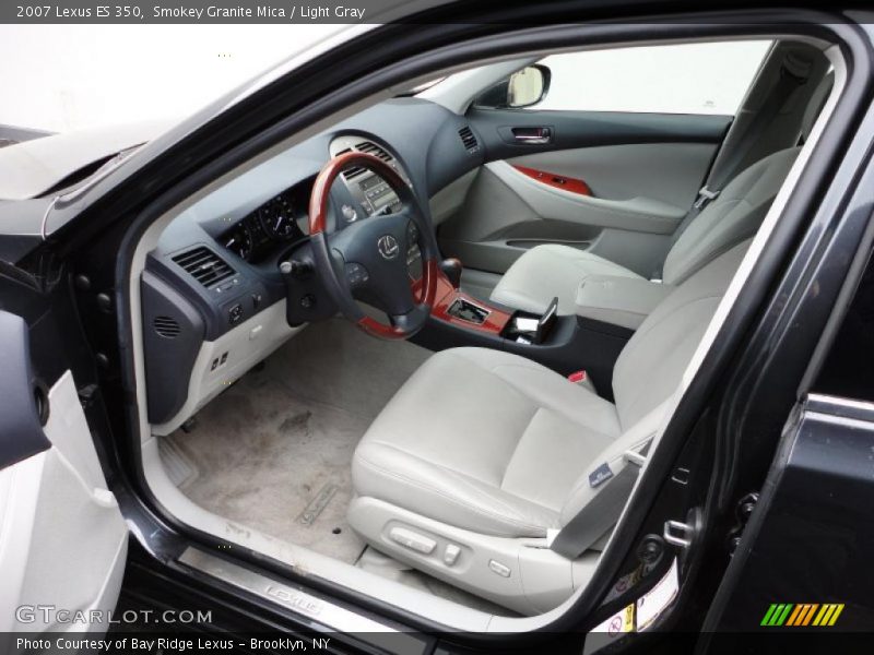 Smokey Granite Mica / Light Gray 2007 Lexus ES 350