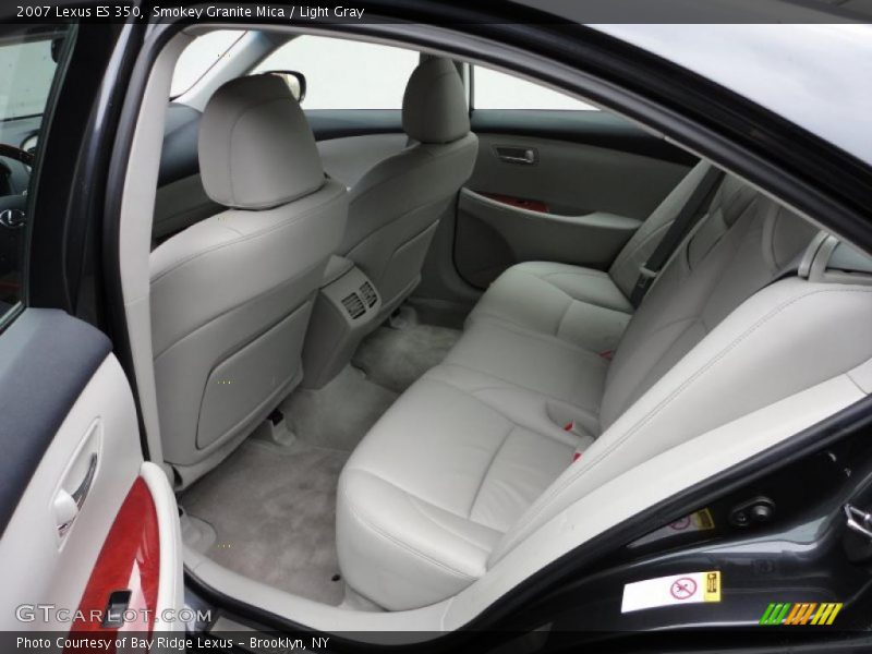 Smokey Granite Mica / Light Gray 2007 Lexus ES 350