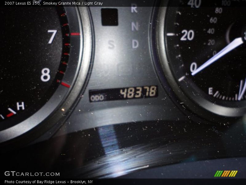 Smokey Granite Mica / Light Gray 2007 Lexus ES 350