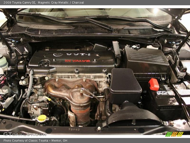 Magnetic Gray Metallic / Charcoal 2009 Toyota Camry SE