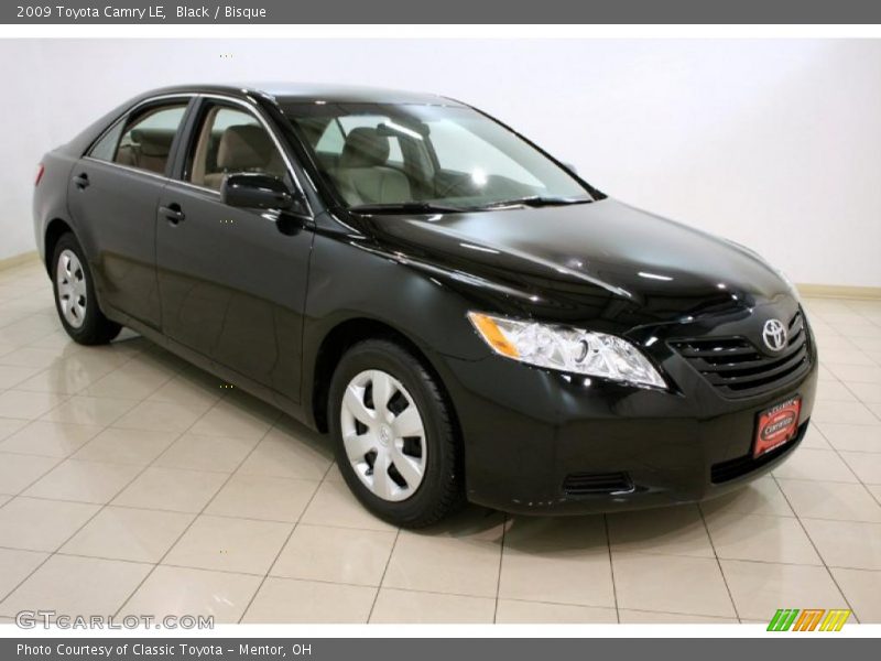 Black / Bisque 2009 Toyota Camry LE