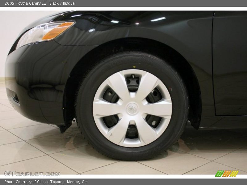 Black / Bisque 2009 Toyota Camry LE