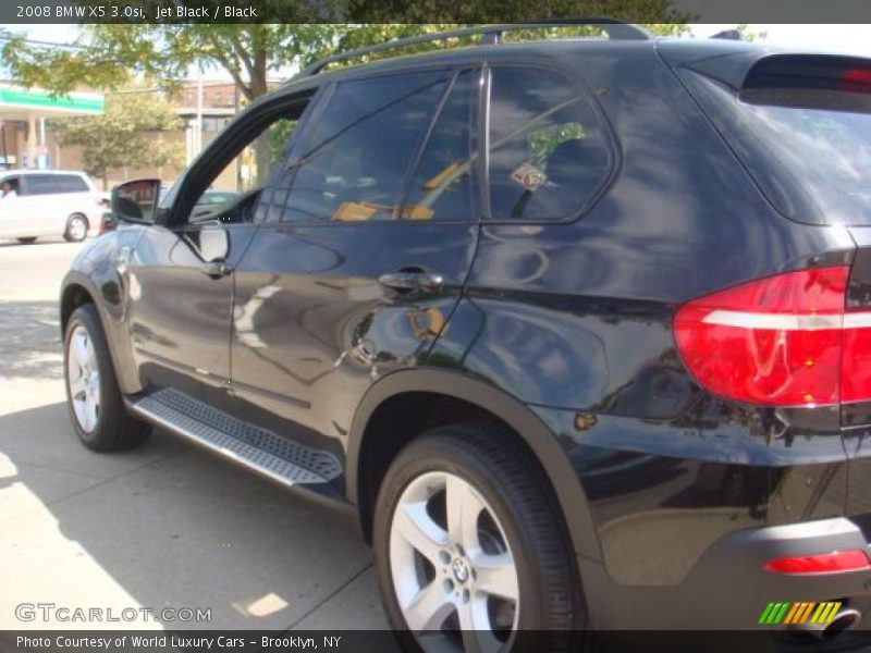 Jet Black / Black 2008 BMW X5 3.0si