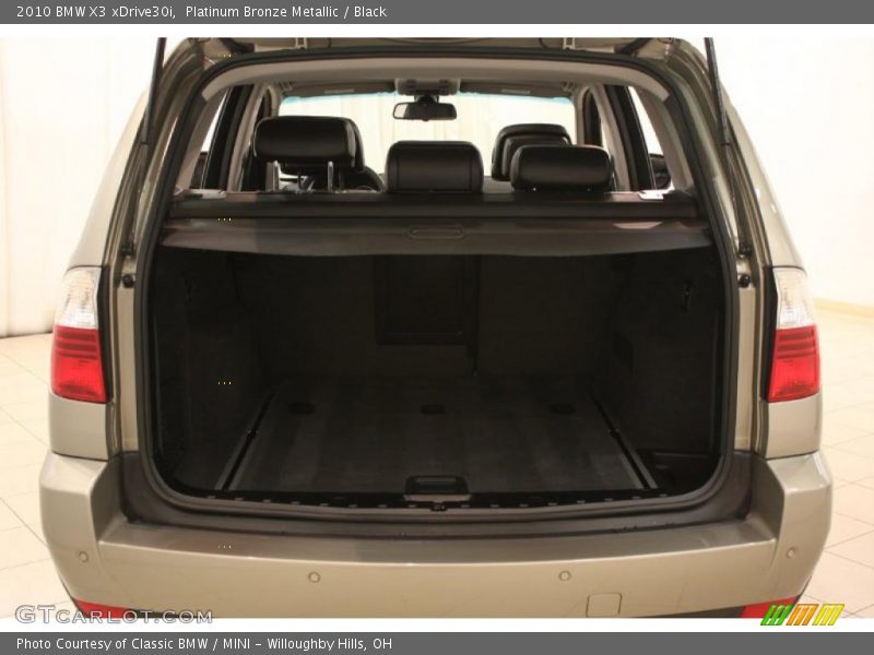 Platinum Bronze Metallic / Black 2010 BMW X3 xDrive30i