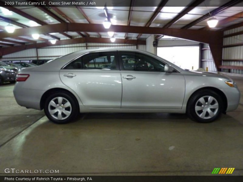 Classic Silver Metallic / Ash 2009 Toyota Camry LE