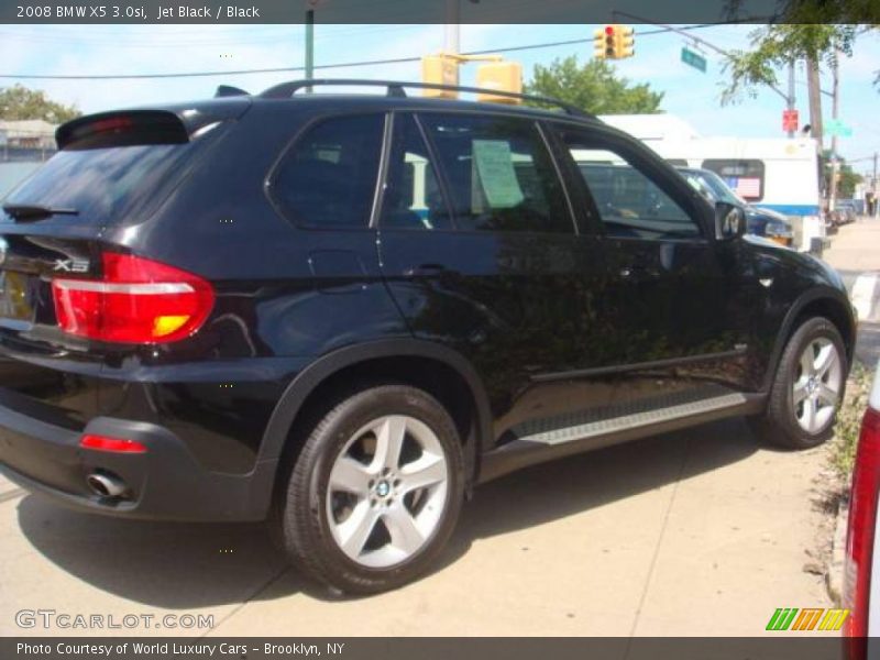 Jet Black / Black 2008 BMW X5 3.0si