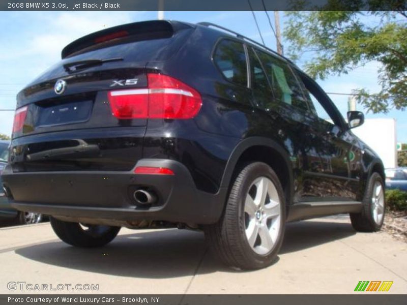 Jet Black / Black 2008 BMW X5 3.0si