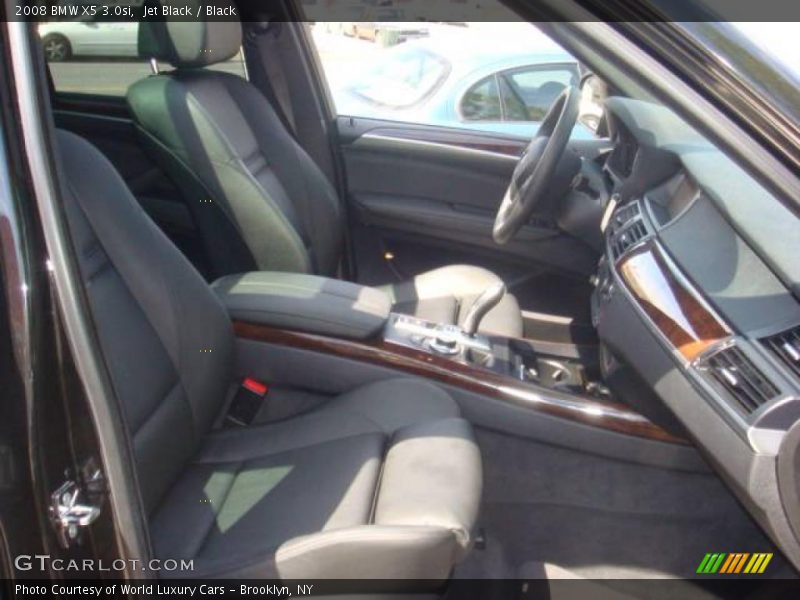 Jet Black / Black 2008 BMW X5 3.0si
