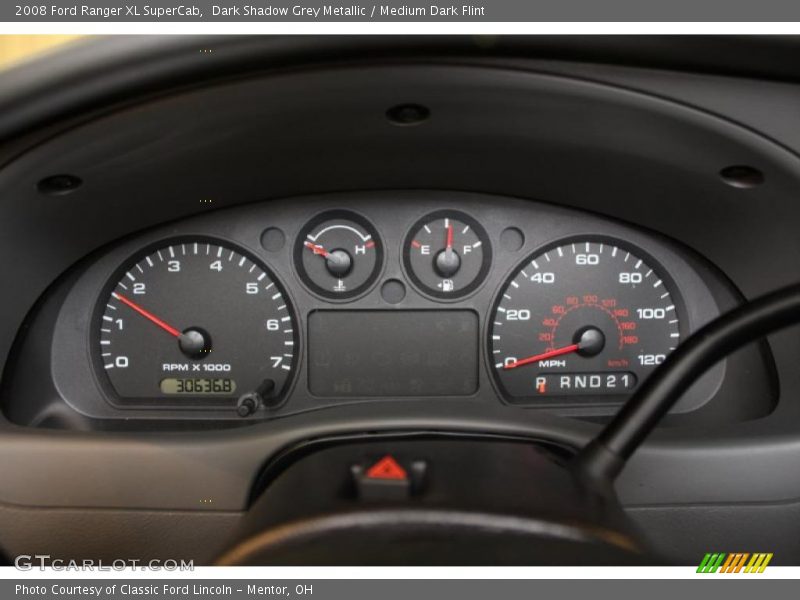  2008 Ranger XL SuperCab XL SuperCab Gauges