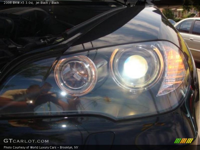 Jet Black / Black 2008 BMW X5 3.0si