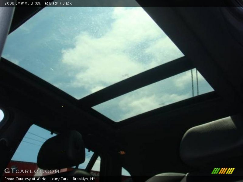 Jet Black / Black 2008 BMW X5 3.0si